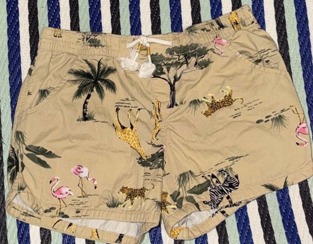 Old Navy Safari Draw String Shorts Girls Size XL 14